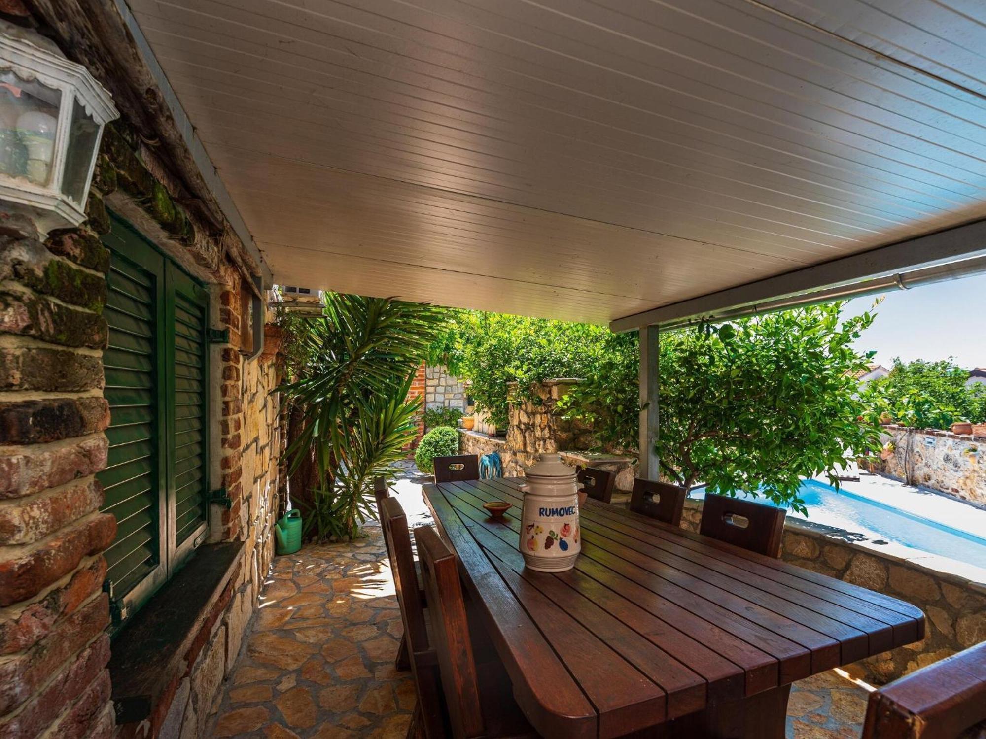 Beautiful Holiday Home With Private Pool, Nice Garden With Relax Area, Taverne Maslenica Zewnętrze zdjęcie